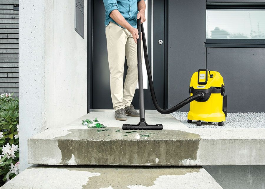 Vee- ja tolmuimeja WD 3 Kärcher, akukomplektiga suurendatud