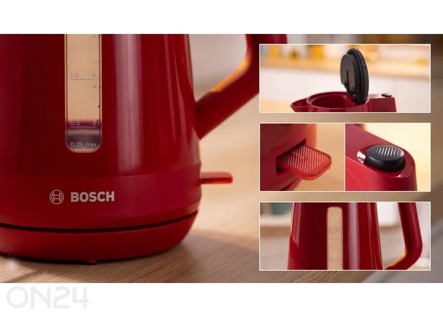 Veekeetja Bosch 1,7 L TWK1M124 suurendatud