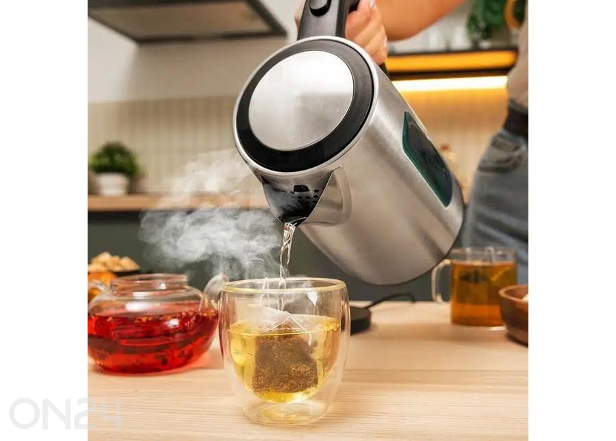 Veekeetja Cecotec ThermoSense, 1.7 L, must suurendatud