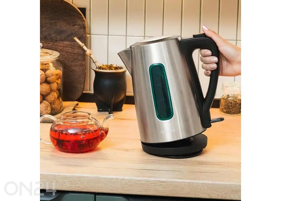 Veekeetja Cecotec ThermoSense, 1.7 L, must suurendatud