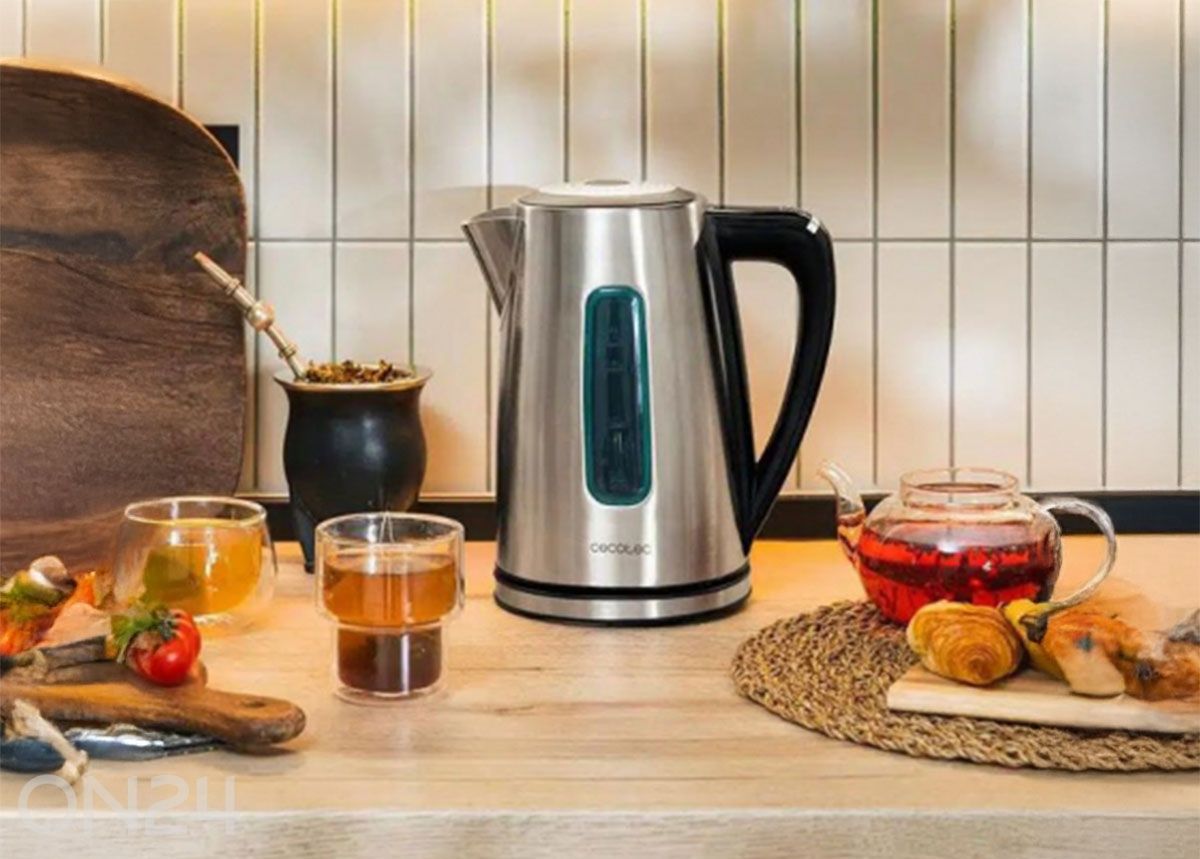 Veekeetja Cecotec ThermoSense, 1.7 L, must suurendatud