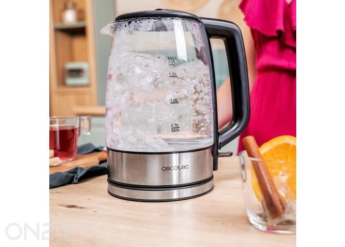 Veekeetja Cecotec ThermoSense 340 Clear, 1.7 L suurendatud