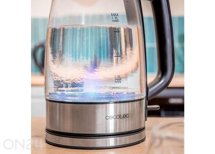 Veekeetja Cecotec ThermoSense 340 Clear, 1.7 L suurendatud