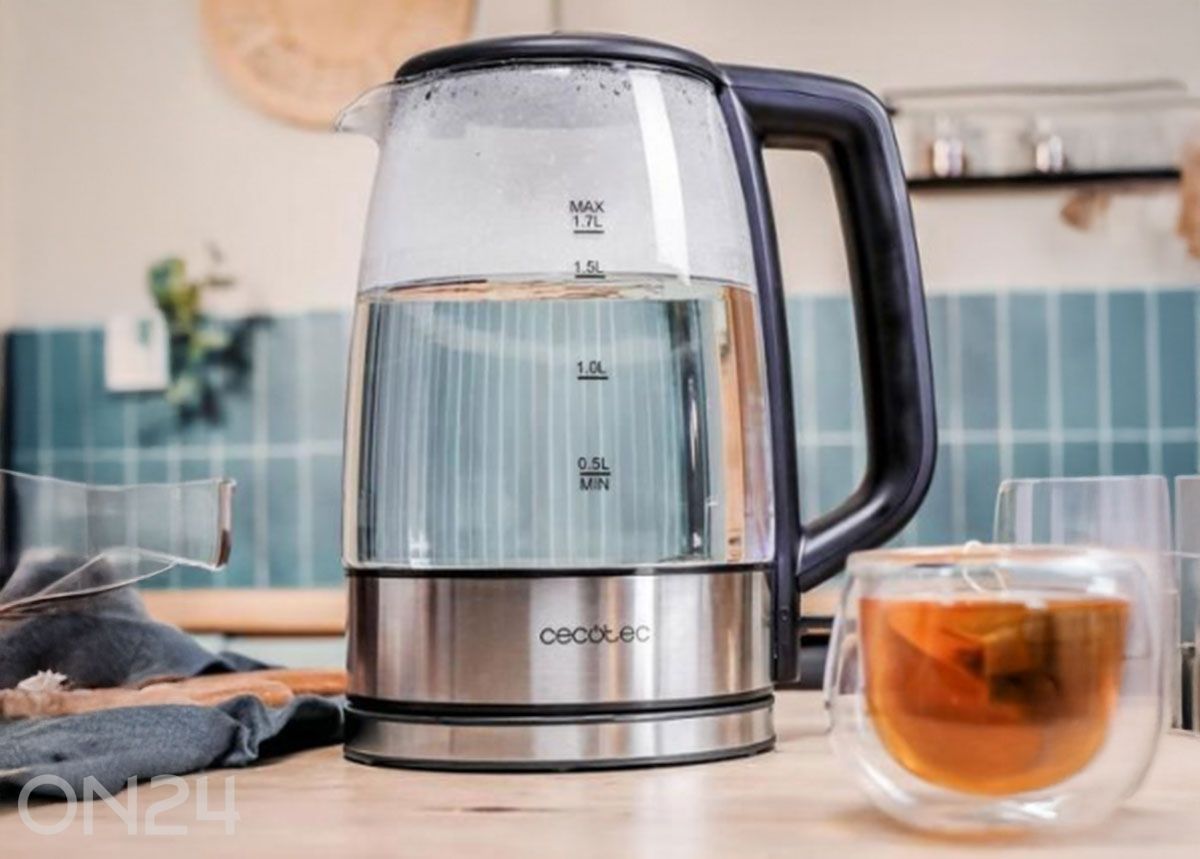 Veekeetja Cecotec ThermoSense 340 Clear, 1.7 L suurendatud