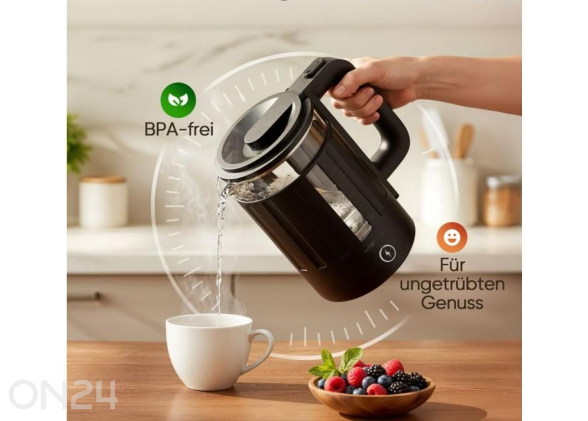 Veekeetja Clatronic 1,7 L WK3837G suurendatud