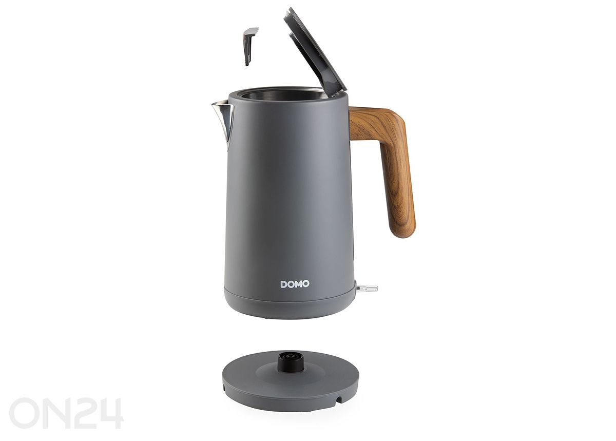 Veekeetja Domo 1,7L antratsiit suurendatud
