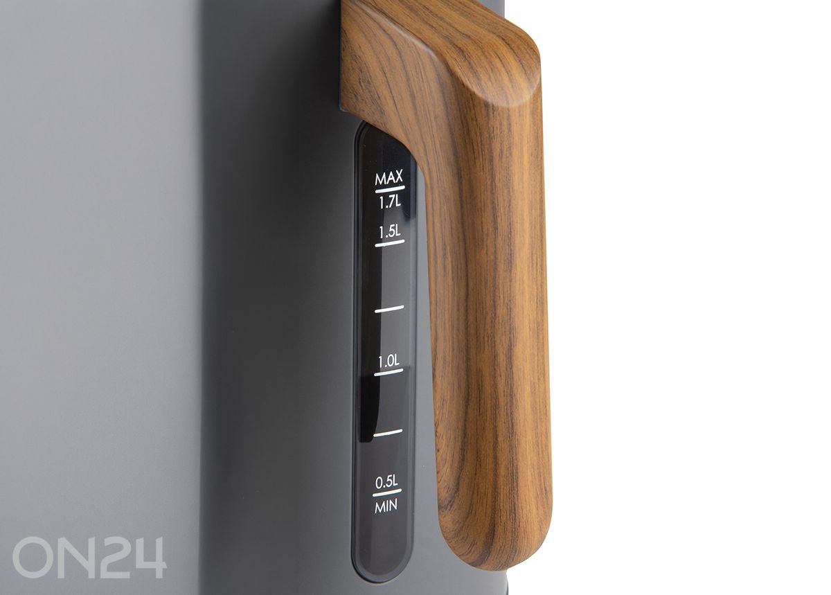 Veekeetja Domo 1,7L antratsiit suurendatud