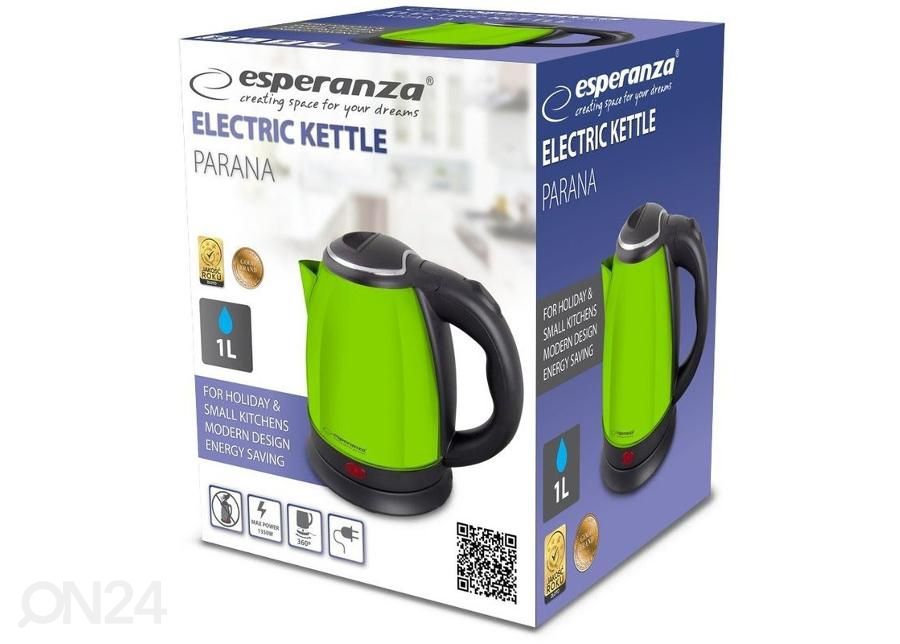 Veekeetja Esperanza 1,8 L suurendatud