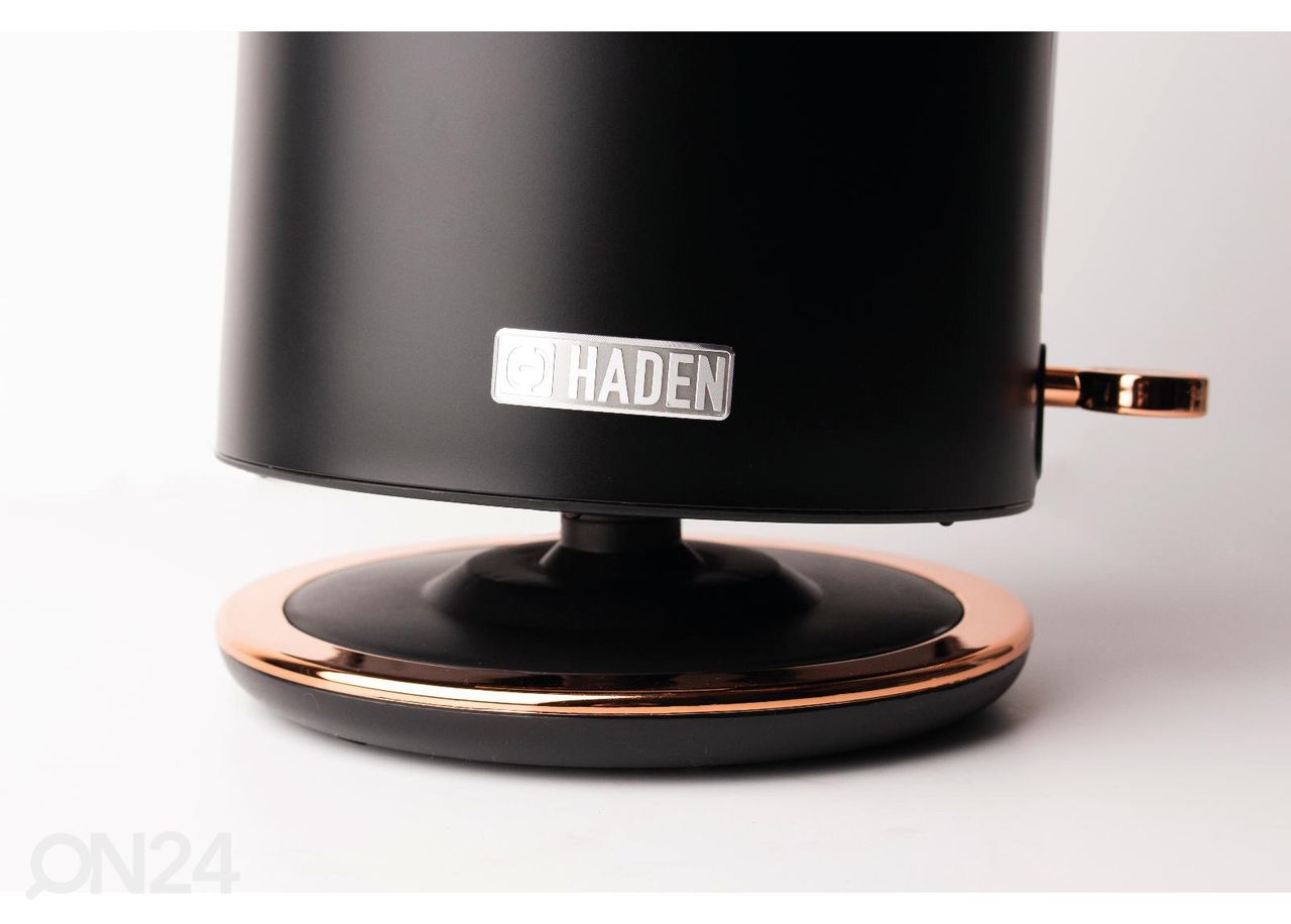 Veekeetja Haden Heritage 1,7 L, must suurendatud