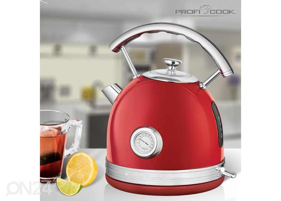 Veekeetja ProfiCook 1,7 L suurendatud