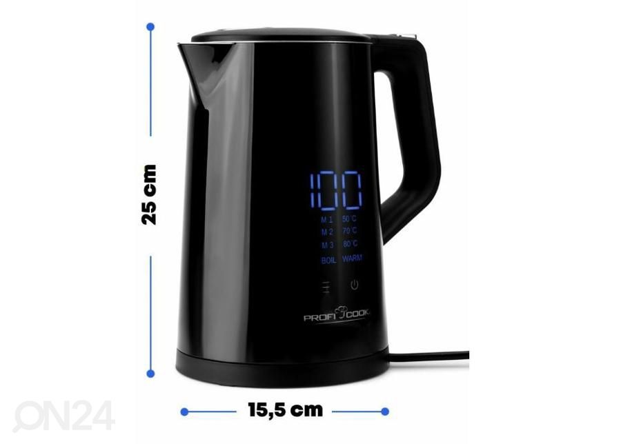 Veekeetja ProfiCook PCWKS1243 suurendatud