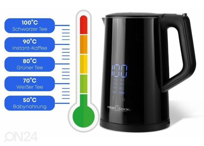 Veekeetja ProfiCook PCWKS1243 suurendatud