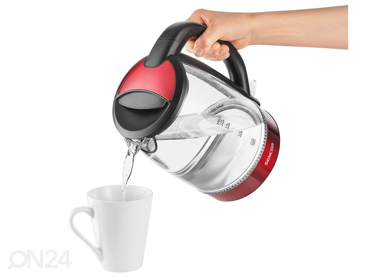 Veekeetja Sencor 1,7 L suurendatud