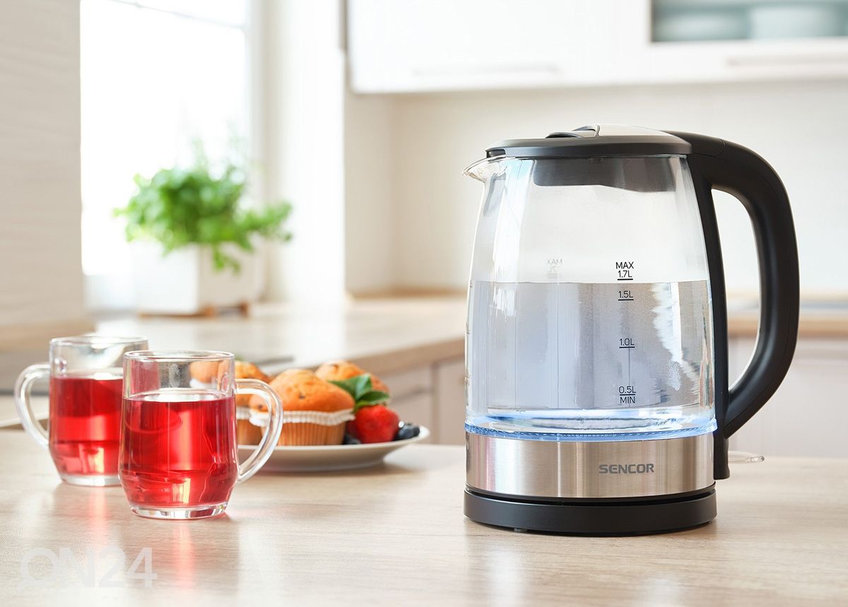 Veekeetja Sencor 1,7 L suurendatud
