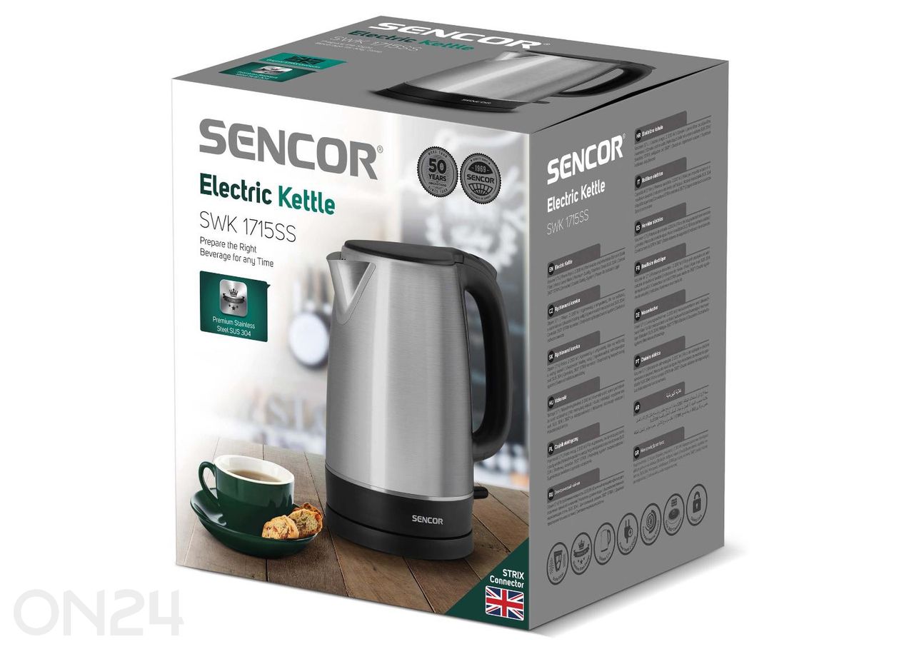 Veekeetja Sencor 1,7 L SWK1715SS suurendatud
