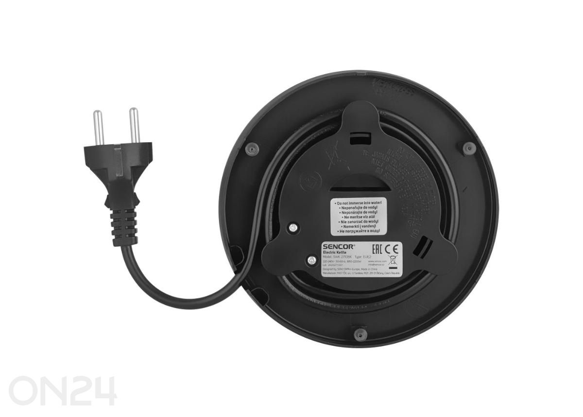 Veekeetja Sencor 1,7 L SWK2710BK, must suurendatud