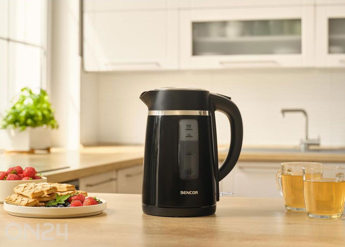 Veekeetja Sencor 1,7 L SWK2710BK, must suurendatud