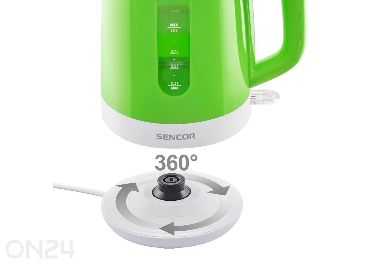 Veekeetja Sencor 1 L SWK1021GR, roheline suurendatud