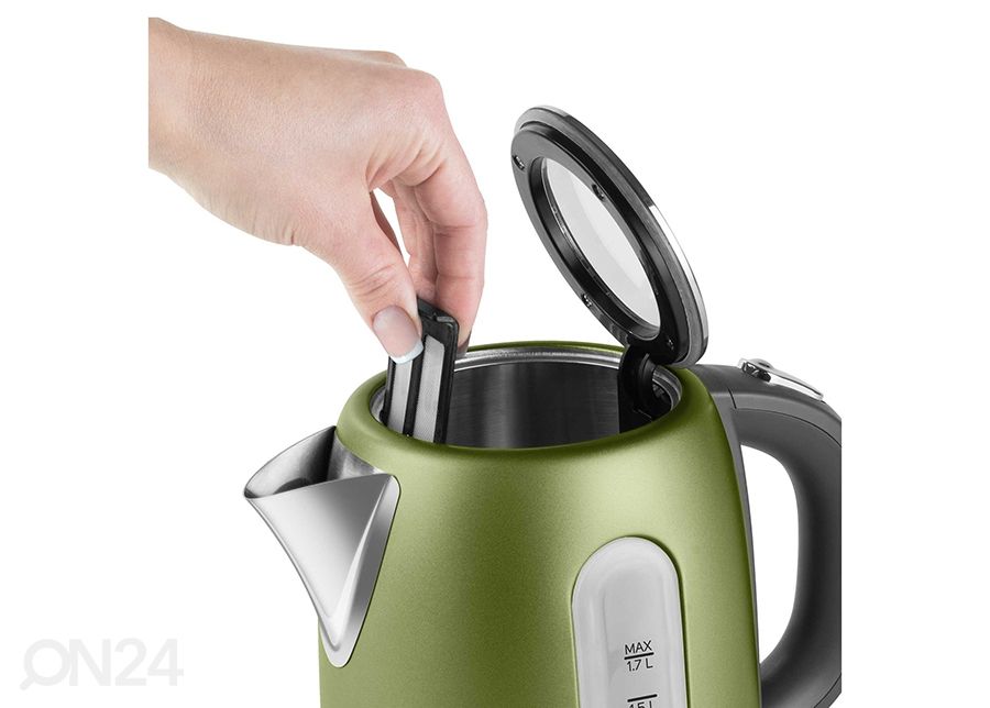 Veekeetja Sencor Metallic 1,7 L suurendatud