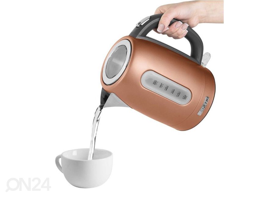 Veekeetja Sencor Metallic 1,7 L suurendatud