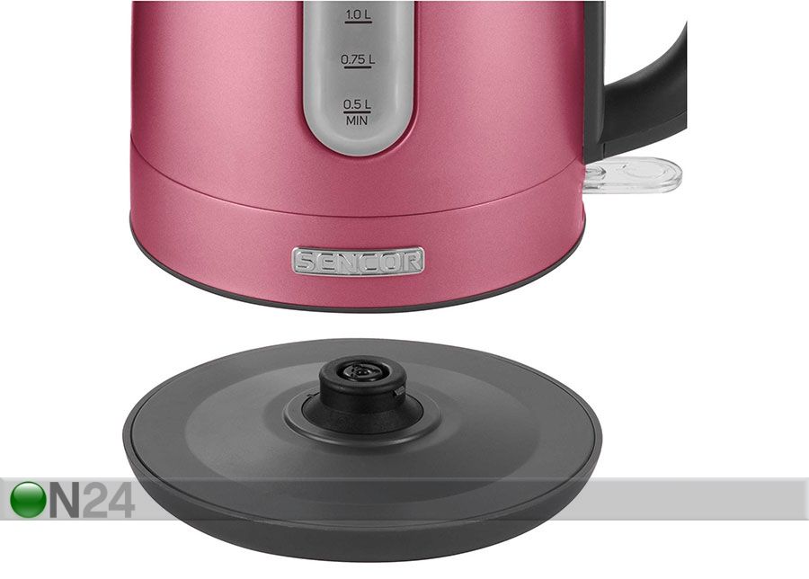 Veekeetja Sencor Metallic 1,7 L SWK1774RD suurendatud