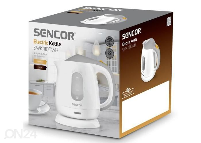 Veekeetja Sencor SWK1100WH, valge suurendatud
