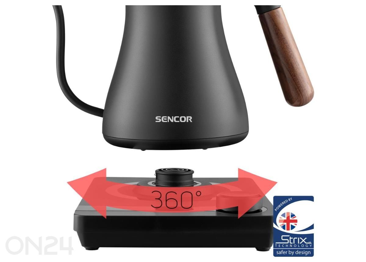 Veekeetja Sencor SWK2828BK, must suurendatud