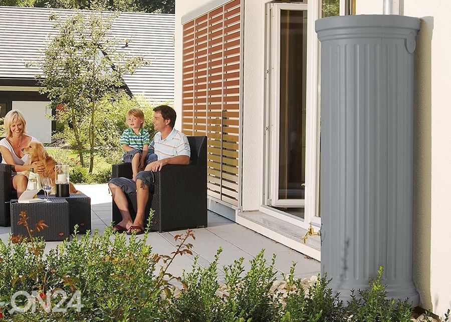 Veenõu Column Tank Gray 1000 L suurendatud