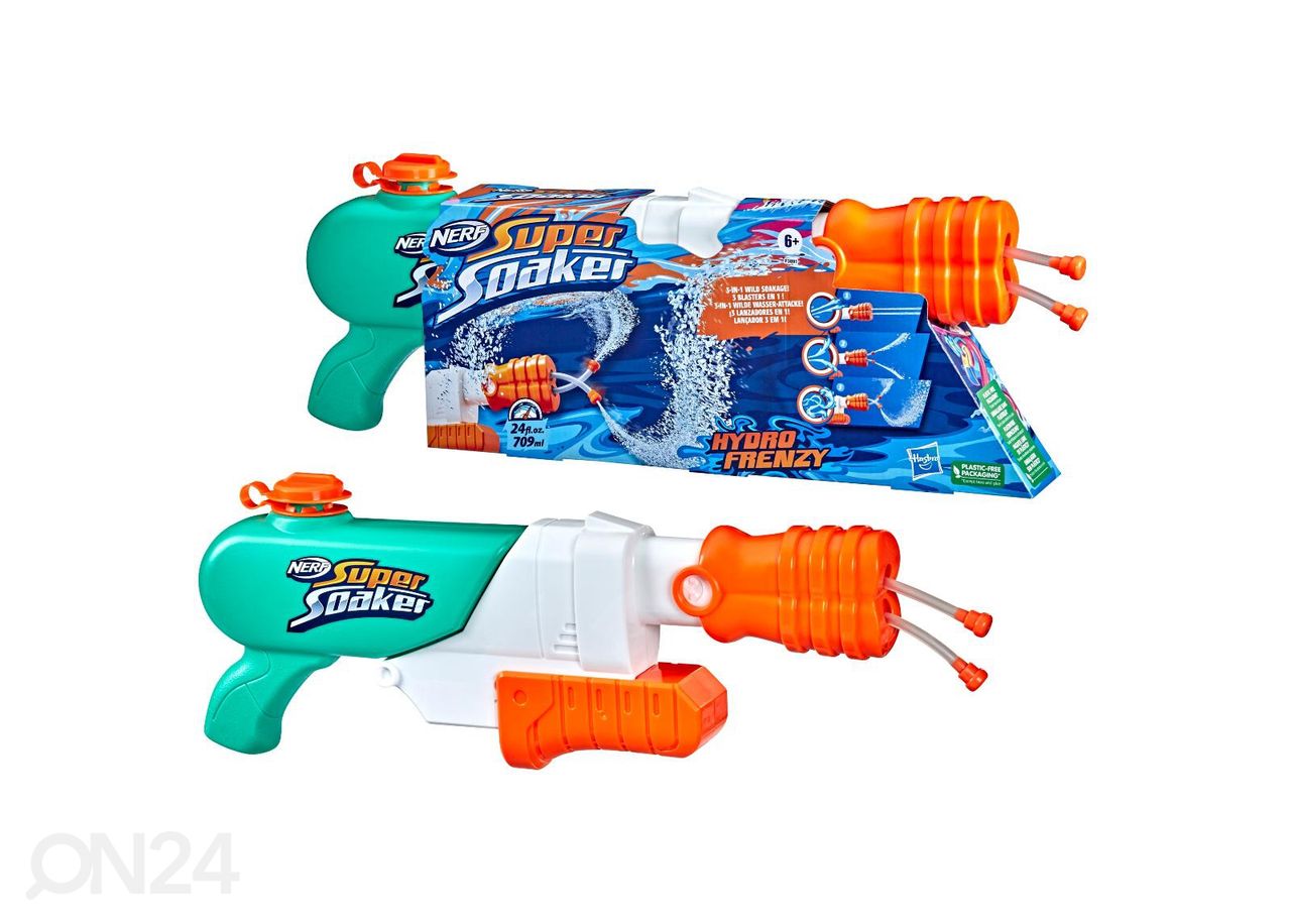 Veepüstol Hydro Frenzy NERF SUPERSOAKER suurendatud