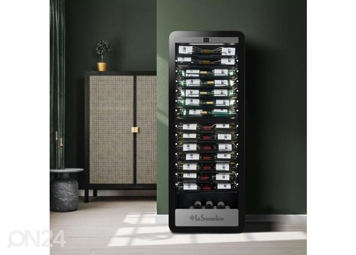 Veinikülmik La Sommeliere APOGEE185DZPRO suurendatud