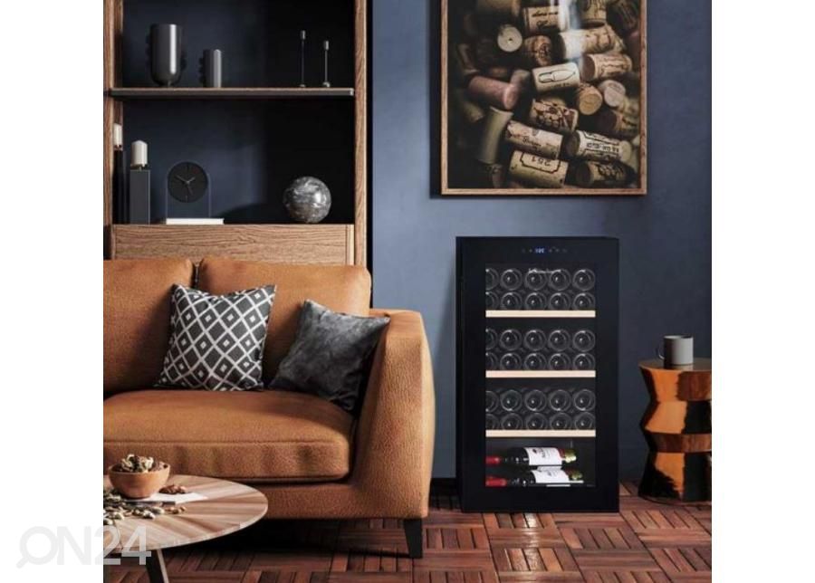 Veinikülmik La Sommeliere LS36BLACK suurendatud