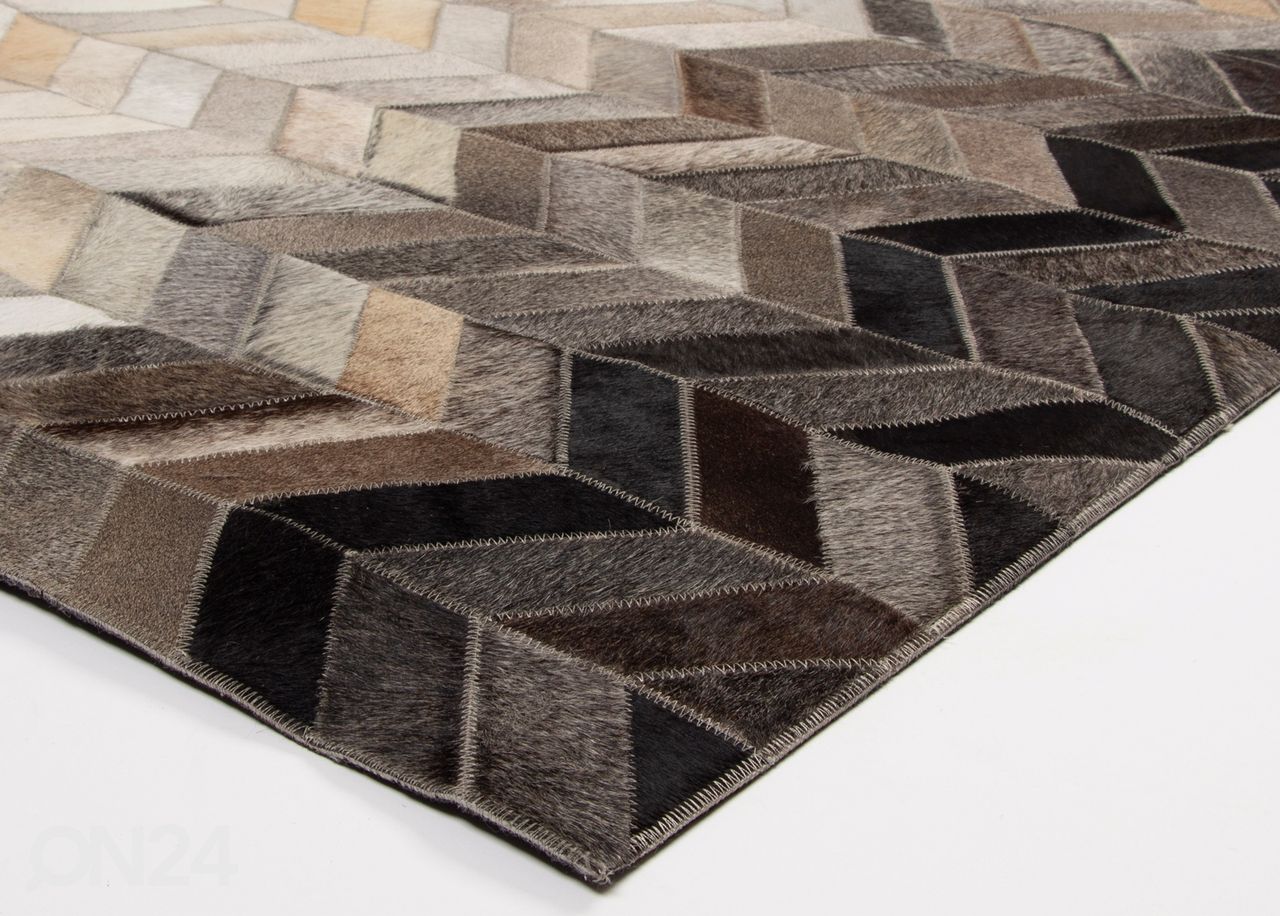 Veisenahast vaip 160x230 cm suurendatud