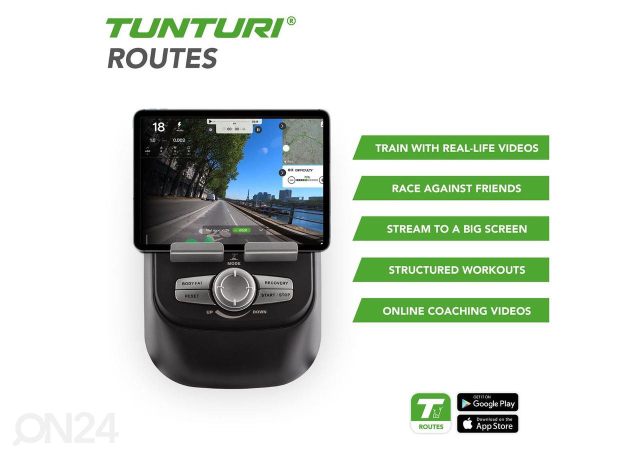 Velotrenažöör Tunturi Competence F40 suurendatud