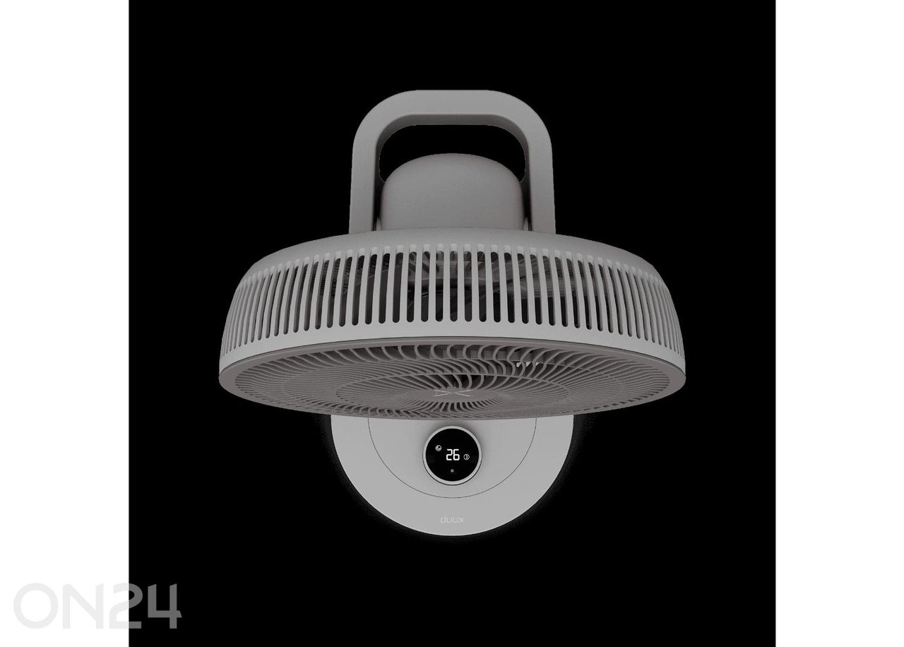 Ventilaator Duux Whisper 2, kaugjuhitav, hall suurendatud