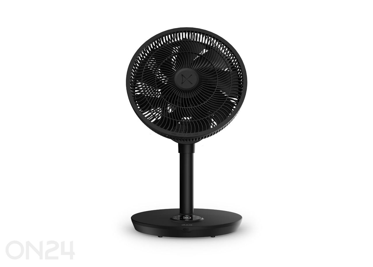 Ventilaator Duux Whisper Flex 2, kaugjuhtimisega, must suurendatud