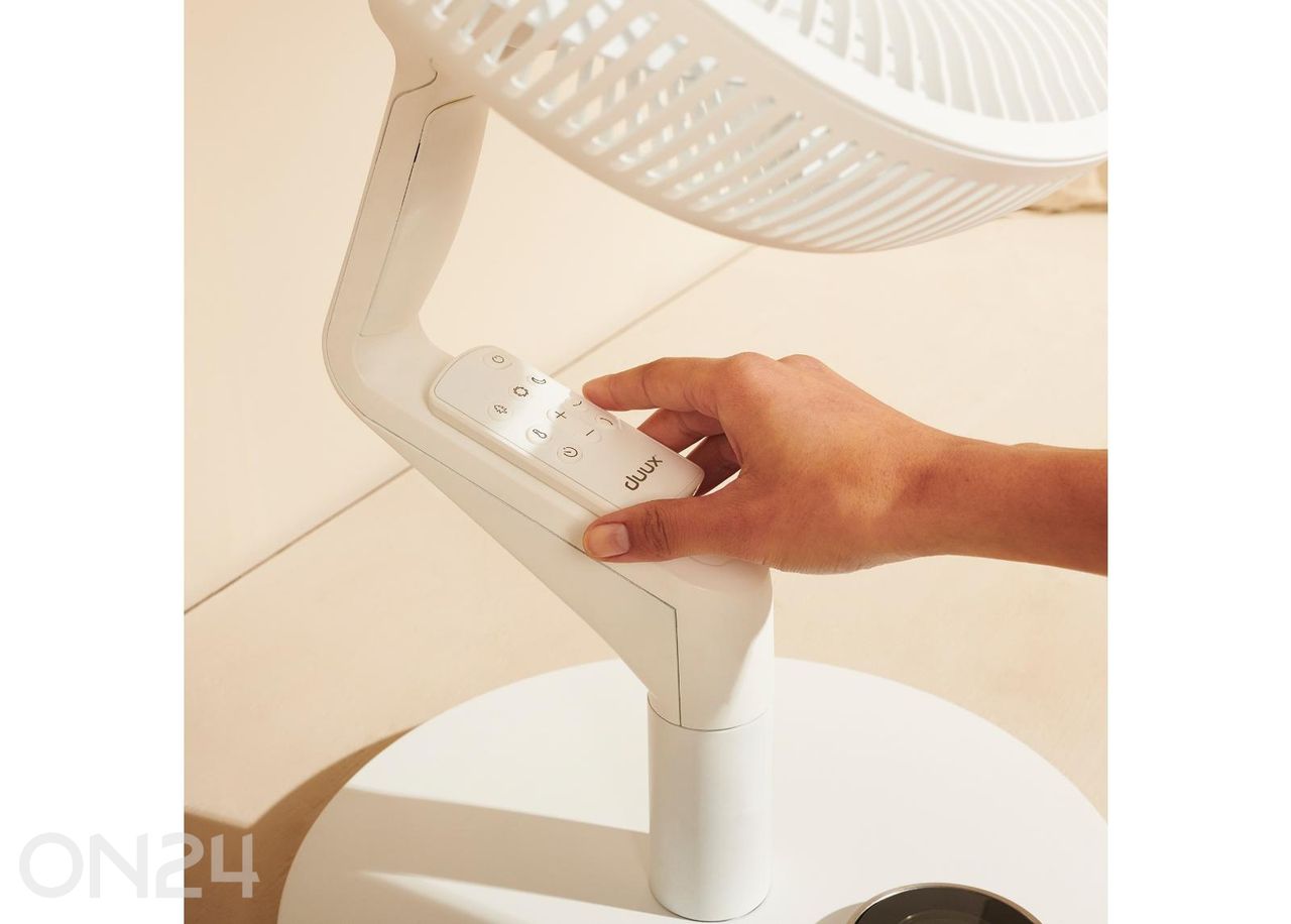 Ventilaator Duux Whisper Flex Ultimate Smart, kaugjuhitav, valge suurendatud