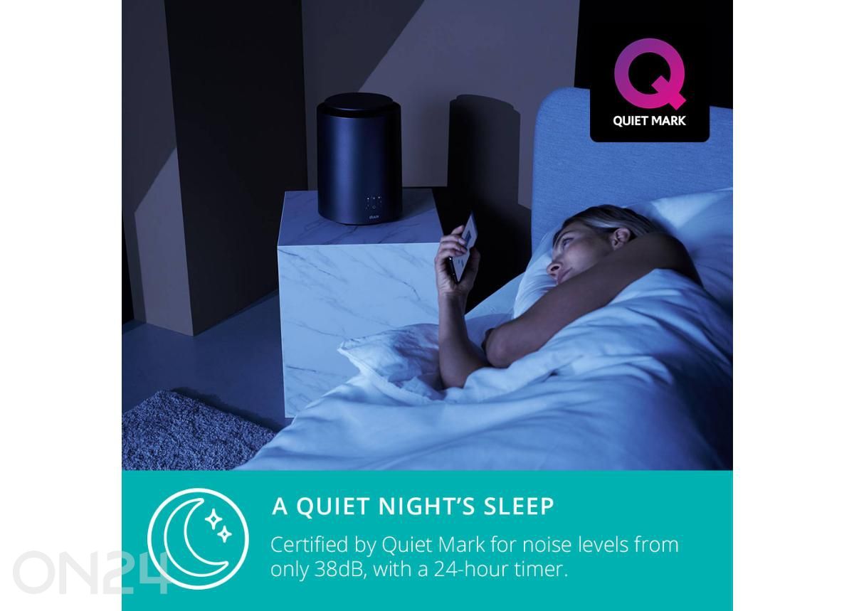 Ventilaator-küttekeha Duux Threesixty 2 Smart Wi-Fi, hall suurendatud