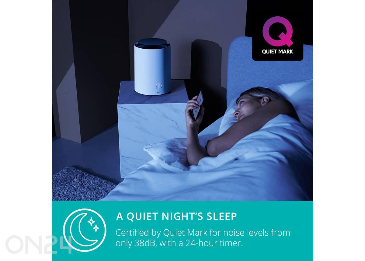 Ventilaator-küttekeha Duux Threesixty 2 Smart Wi-Fi, valge suurendatud