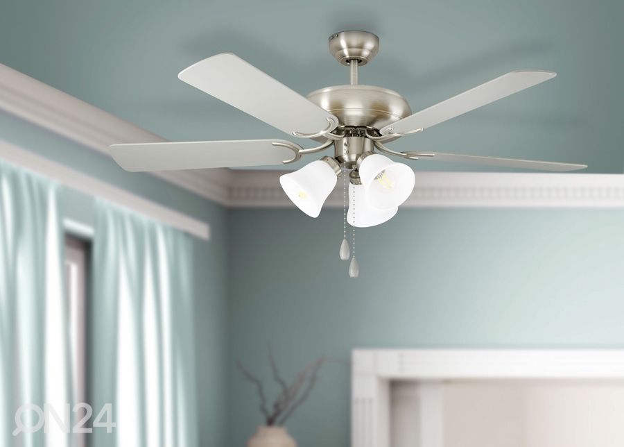 Ventilaatoriga lamp Las Palmas 62 W suurendatud