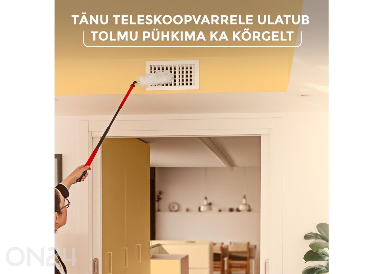 VILEDA Flex & Catch tolmuhari pika varrega suurendatud