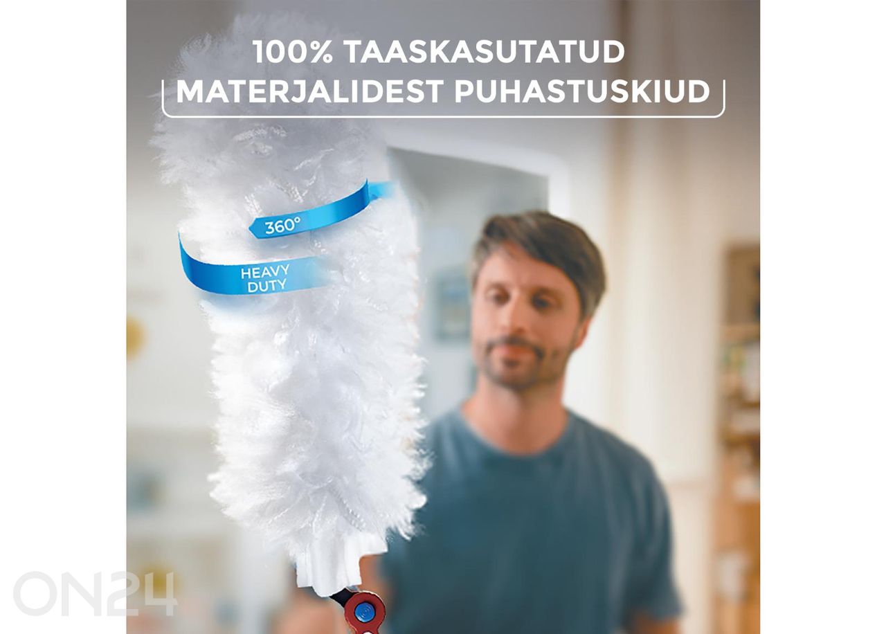 VILEDA Flex & Catch tolmuhari pika varrega suurendatud