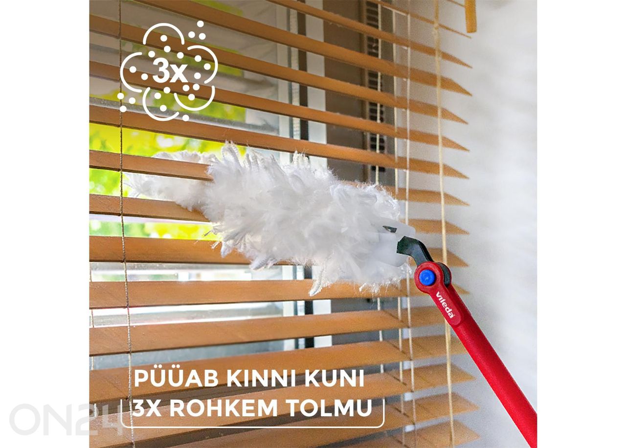 VILEDA Flex & Catch tolmuharja varud 5 tk suurendatud