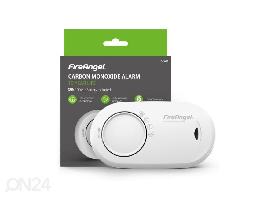 Vingugaasiandur FireAngel Generatsioon II FA3820 suurendatud