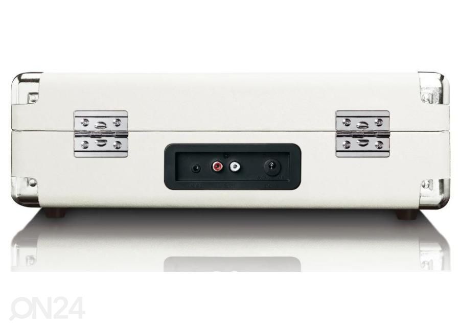 Vinüülplaadimängija kohvris Lenco TT115CR, kreem suurendatud