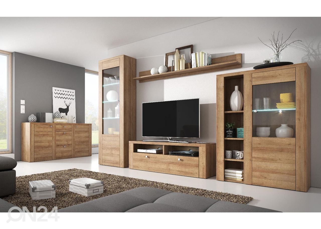 Vitriinkapp 155 cm suurendatud