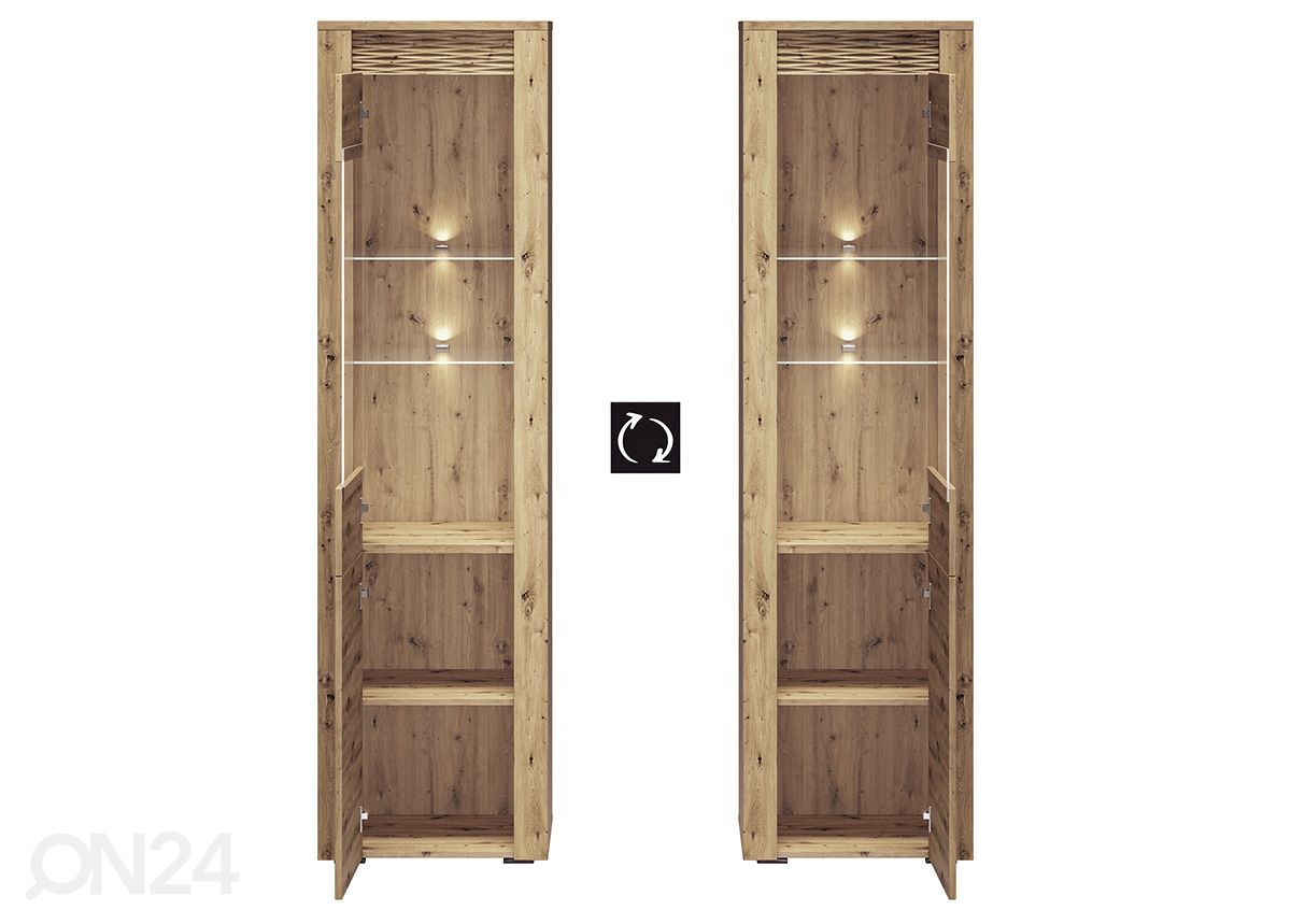 Vitriinkapp Arda 55 cm suurendatud