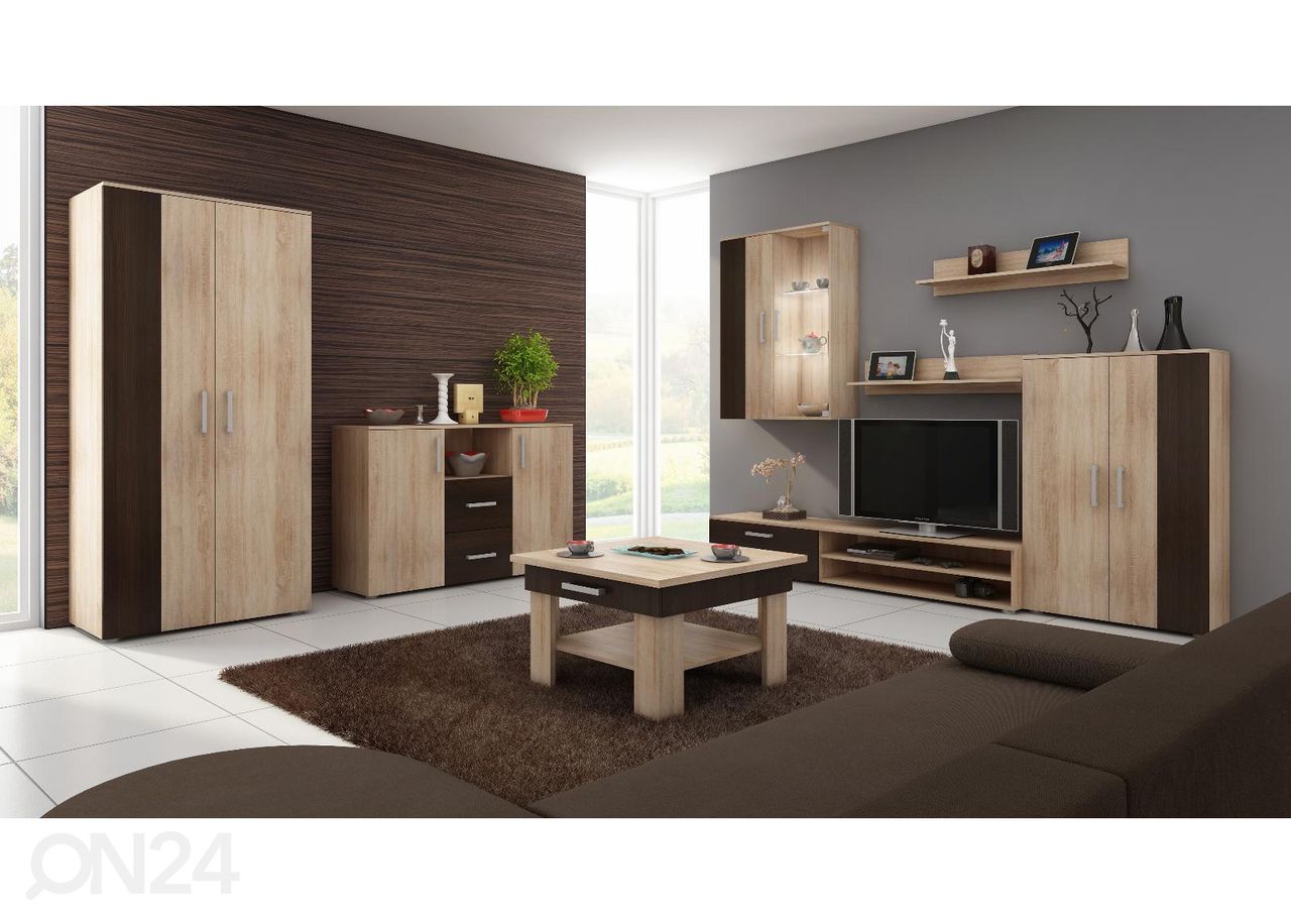 Vitriinkapp Bantry 80 cm suurendatud