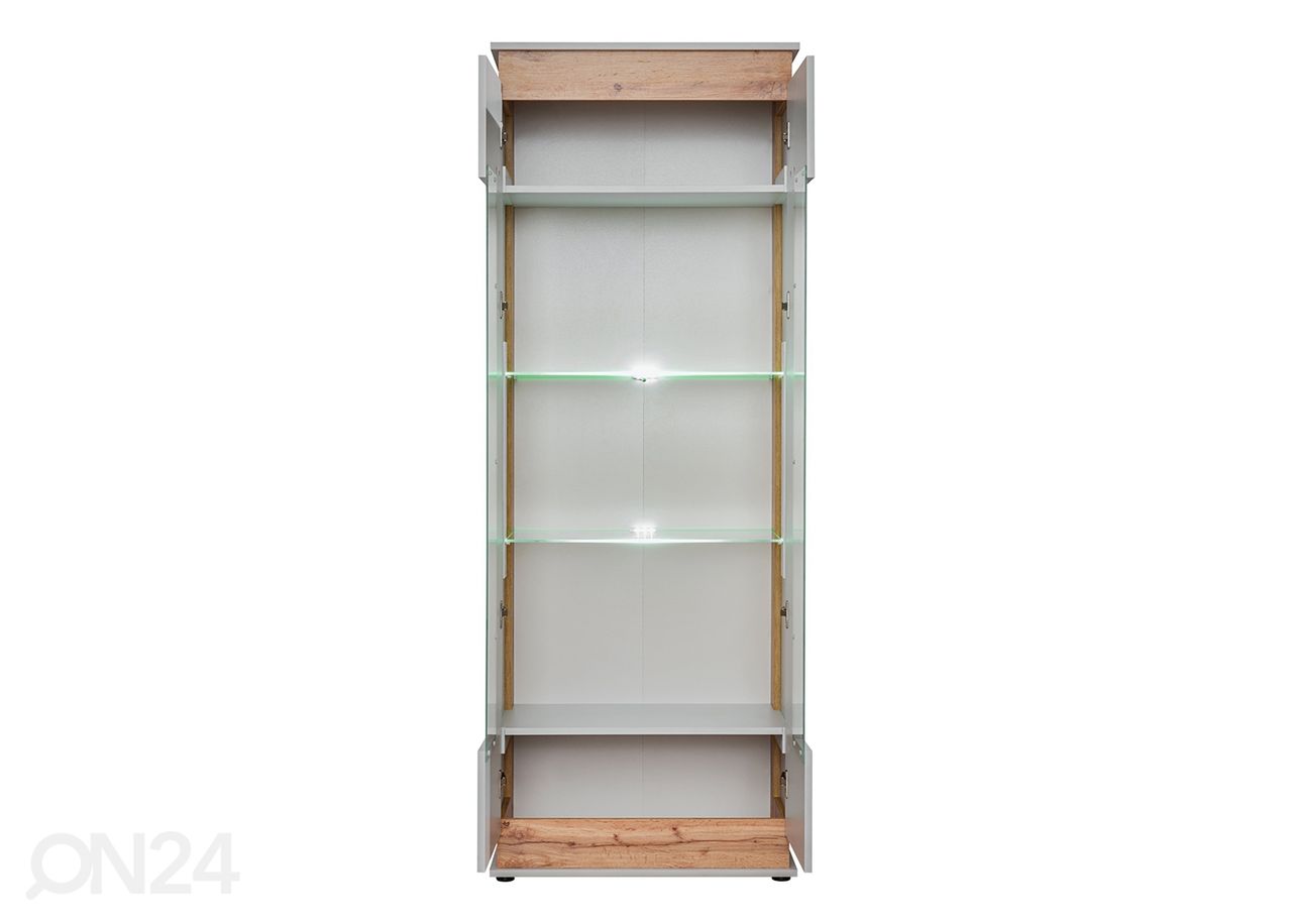 Vitriinkapp Berlin, perla hall/artrisan tamm suurendatud