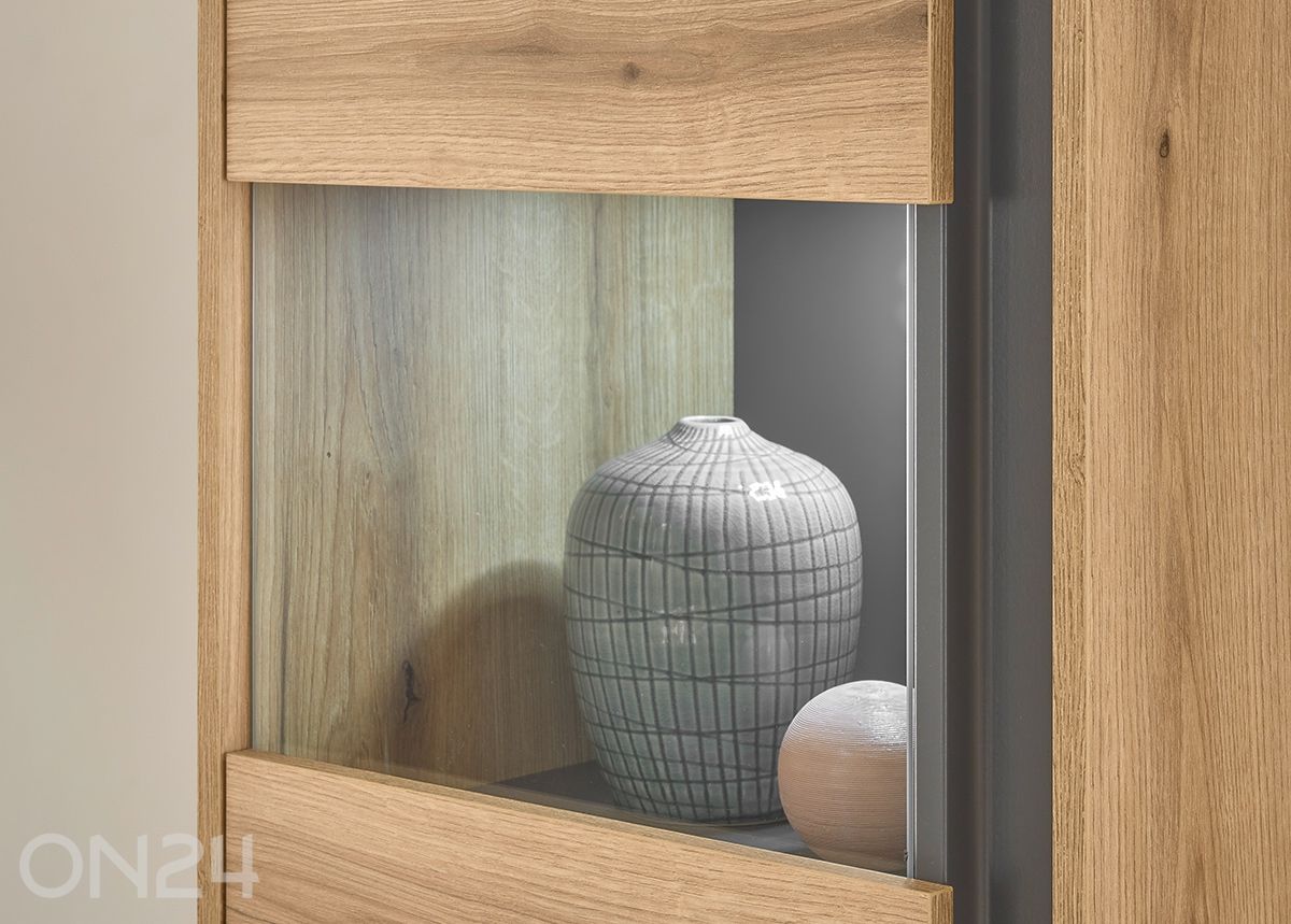 Vitriinkapp City 157 cm suurendatud