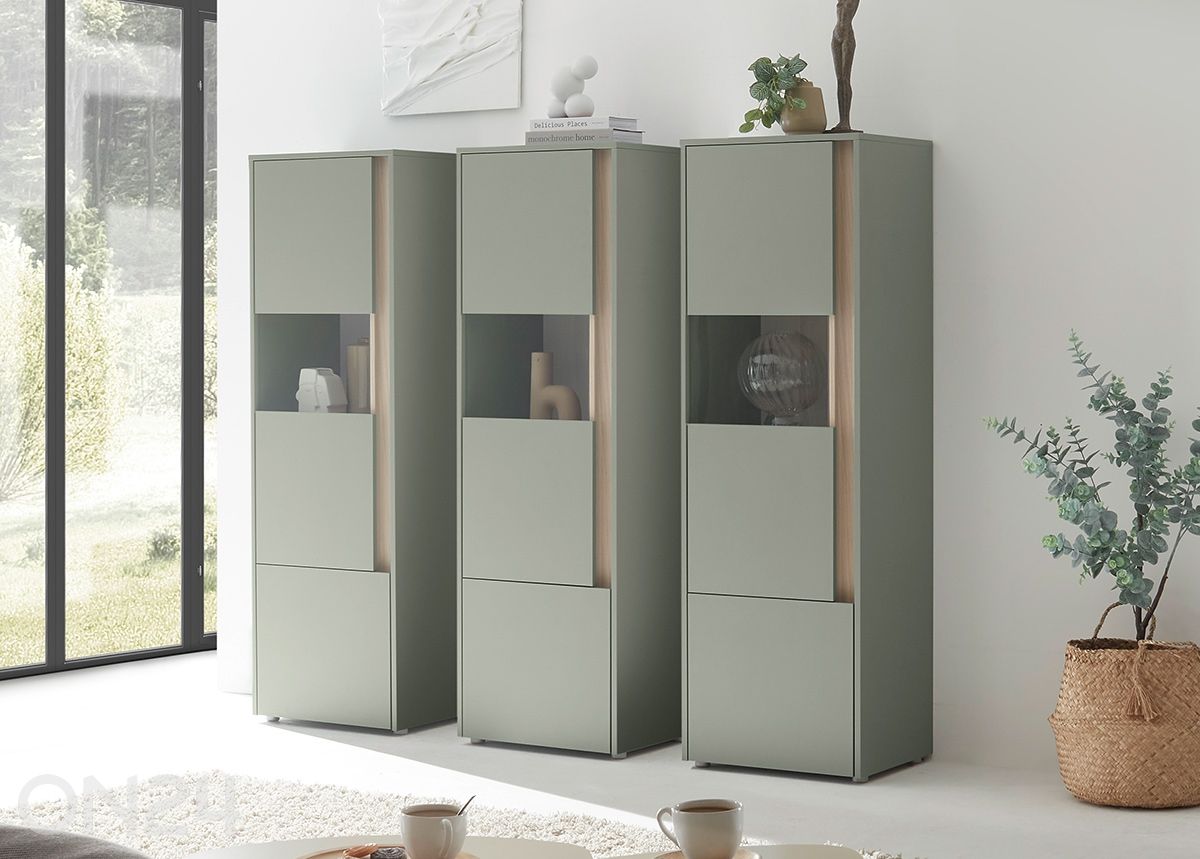 Vitriinkapp City 157 cm suurendatud